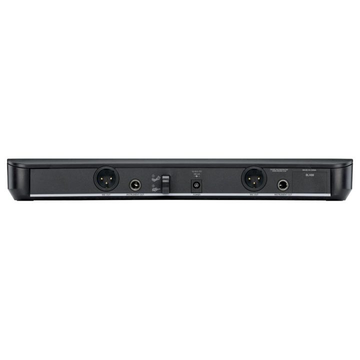 Shure BLX288E/SM58-H8E - wireless system with receiver and two SM58 microphones