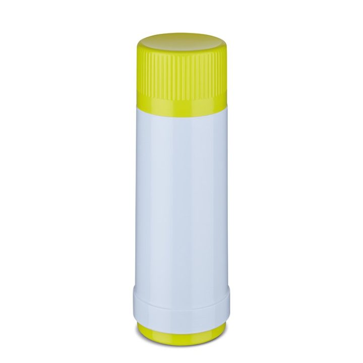 ROTPUNKT Glass thermos capacity 0.750 l polar-el.-summer squash (white-yellow)