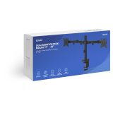 Savio UM-03 Dual Desk Mount for Monitor 17”–32”