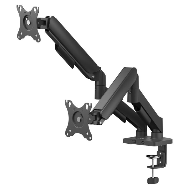 Savio UM-04 Dual Spring Monitor Desk Mount 17”–32”