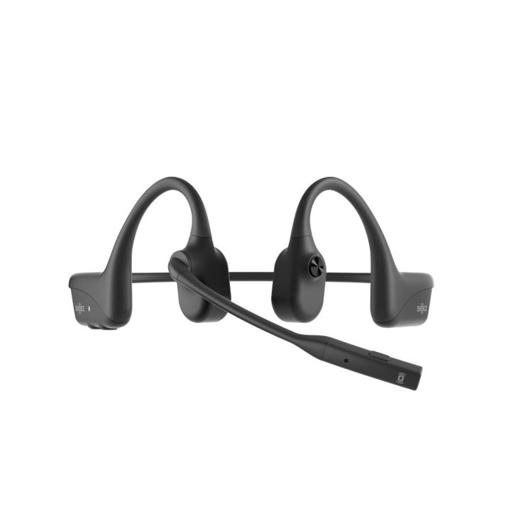 SHOKZ OpenComm2 UC 2025 Upgrade Wireless Bluetooth Bone Conduction Videoconferencing Headset with USB-C Charging Port and USB-C