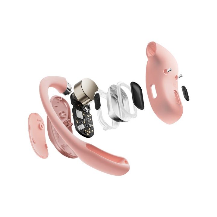 SHOKZ OpenFit Air Headset Wireless Ear-hook Calls/Music/Sport/Everyday Bluetooth Pink
