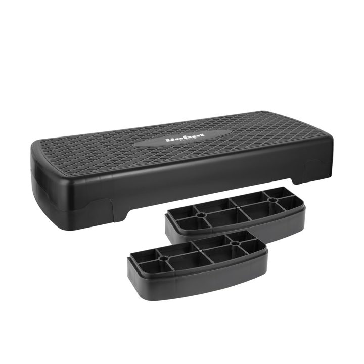 REBEL ACTIVE Fitness Step 2 Levels Black