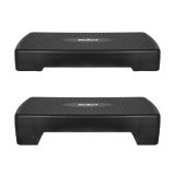 REBEL ACTIVE Fitness Step 2 Levels Black