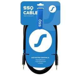 SSQ MIMI2 SS-1425 Cable Mini Jack Stereo 3 5 mm - Mini Jack Stereo 3 5 mm 2 m Black