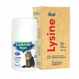 SCANVET Lysine - dietary supplements for cats - 50ml