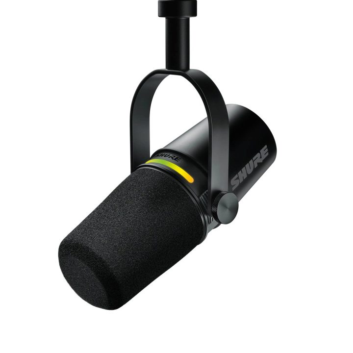 Shure MV7+-K - Lecture/vocal microphone with XLR/USB-C connector black