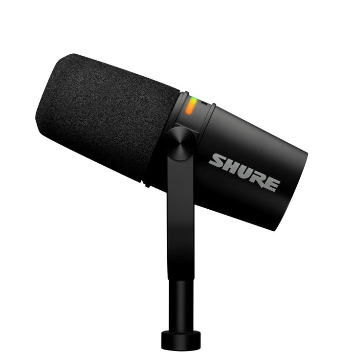 Shure MV7+-K - Lecture/vocal microphone with XLR/USB-C connector black