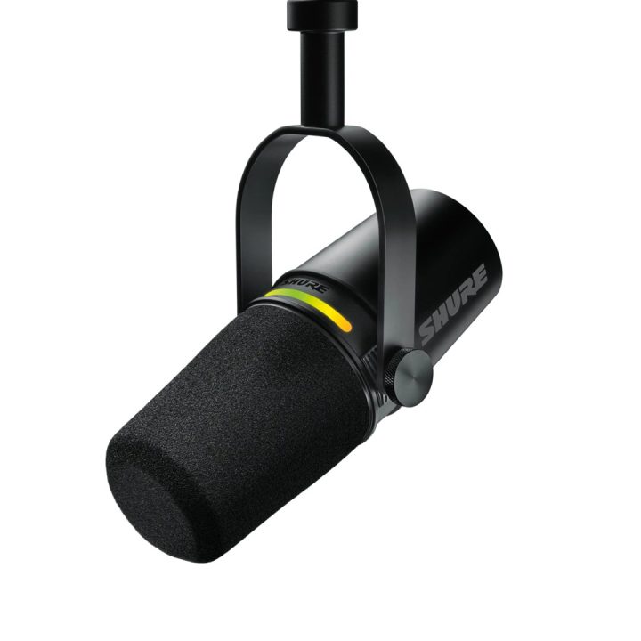 Shure MV7+-K-BNDL - lectern/vocal microphone with XLR/USB-C connector black + desk stand GATOR