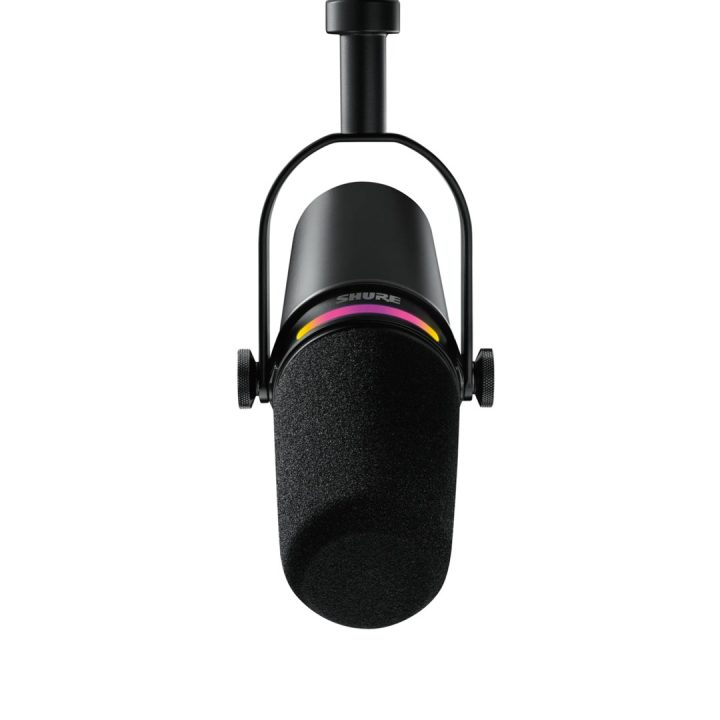 Shure MV7+-K-BNDL - lectern/vocal microphone with XLR/USB-C connector black + desk stand GATOR