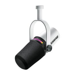 Shure MV7+-W - lectern/vocal microphone with XLR/USB-C connector white