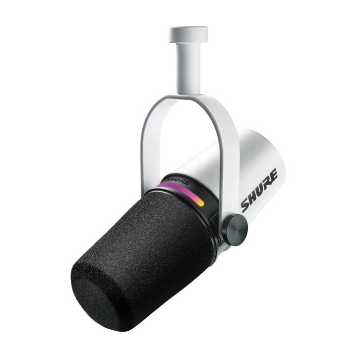 Shure MV7+-W - lectern/vocal microphone with XLR/USB-C connector white