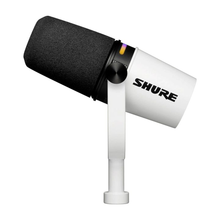Shure MV7+-W - lectern/vocal microphone with XLR/USB-C connector white