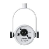Shure MV7+-W - lectern/vocal microphone with XLR/USB-C connector white