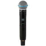 Shure SLXD2+/B58 -G65 - handheld transmitter with an Beta® 58A capsule (470–606 MHz)