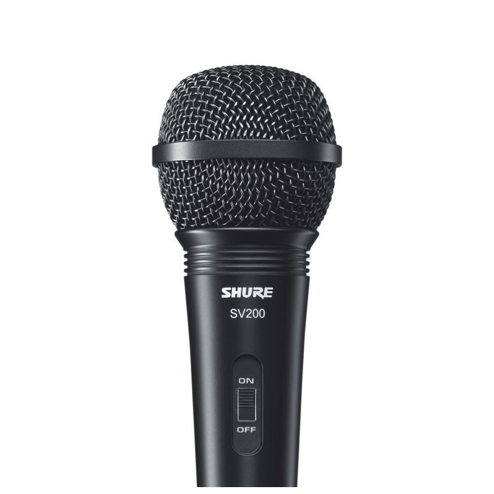 Shure SV200 microphone Black Karaoke microphone