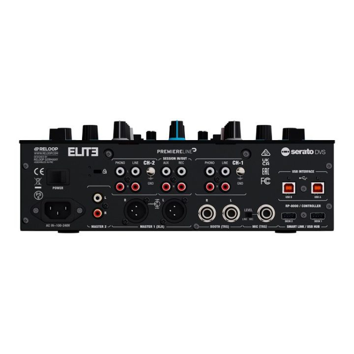 Reloop Elite – professional DVS mixer for Serato DJ Pro
