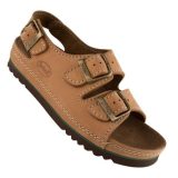 Scholl Air Bag Back Strap Comfortable Sandals Brown 36