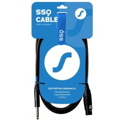 SSQ Cable XZJM1 - Jack mono - XLR female cable 1 metre