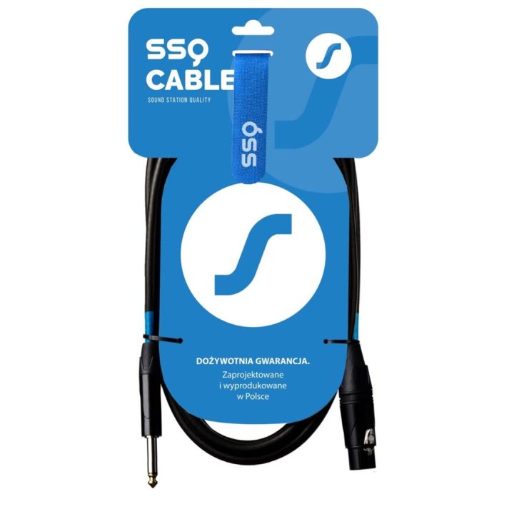 SSQ Cable XZJM1 - Jack mono - XLR female cable 1 metre