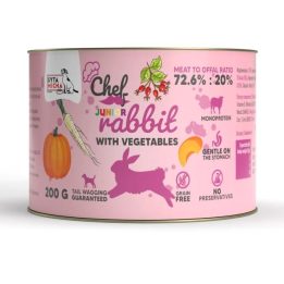 SYTA MICHA Chef Junior Rabbit with vegetables Mono - wet dog food - 200g