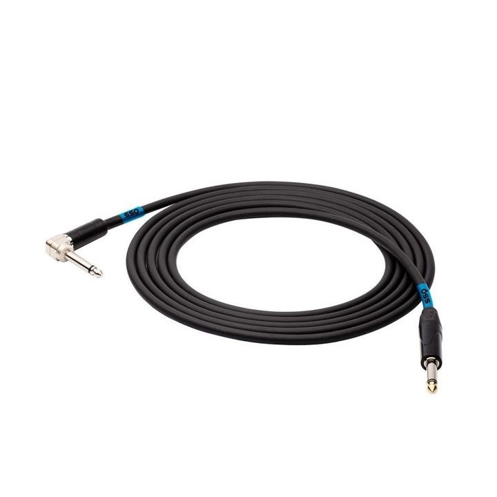 SSQ JMPJMK1 SS-1439 Cable Jack Mono - Jack Mono (90 degree angle) 1 m Black