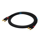 SSQ RCARCA2 SS-1432 Cable 2x RCA - 2x RCA 2 m Black