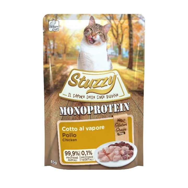 STUZZY Monoprotein Chicken - wet cat food - 85 g
