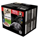 SHEBA Sauce Lover Duck Chicken Salmon Tuna – wet cat food – 32 x 85g