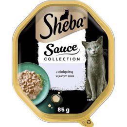 SHEBA Sauce collection Veal in light sauce – wet cat food – 85g