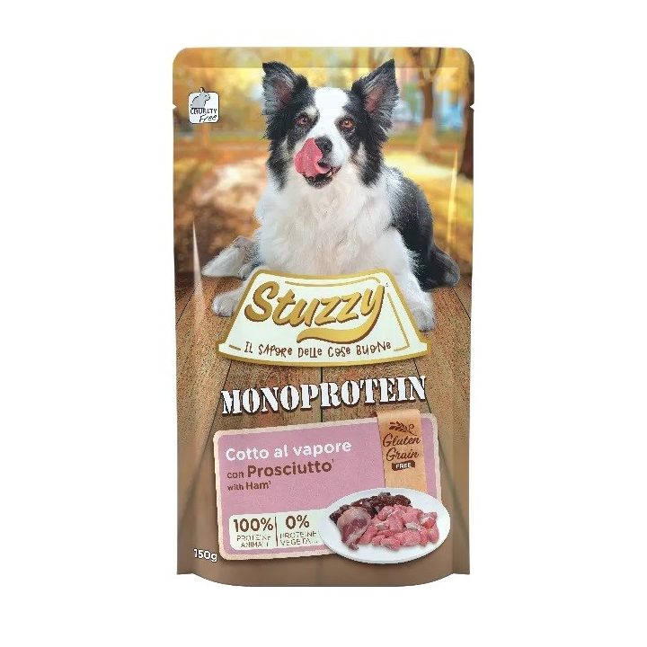 STUZZY Monoprotein Ham - wet dog food - 150 g