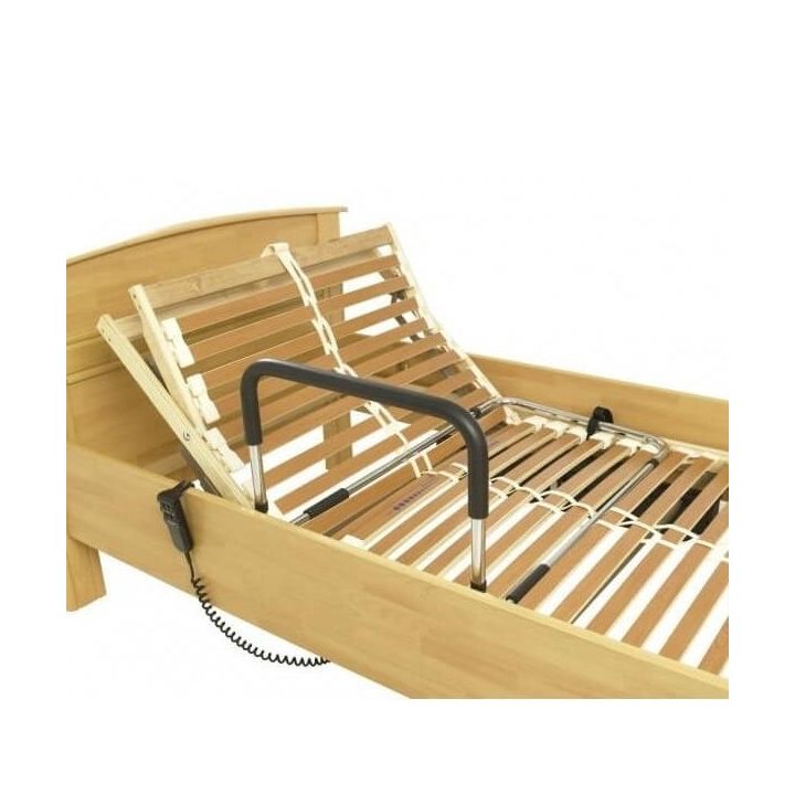 Height-adjustable bed rail
