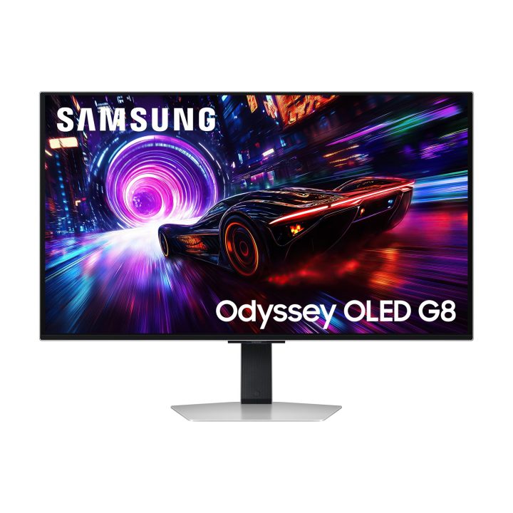 Samsung G81SF computer monitor 81.3 cm (32 ) 3840 x 2160 pixels 4K Ultra HD OLED Silver