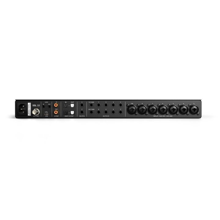 Solid State Logic SSL18 - USB audio interface with 26 inputs and 28 outputs