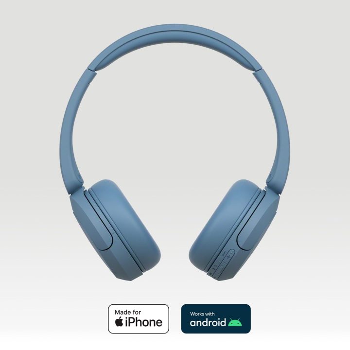 Sony WH-CH520 Headset Wireless Head-band Calls/Music USB Type-C Bluetooth Blue