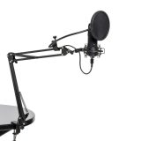 STAGG SUM45 Set - USB microphone set with microphone stand shock mount pop filter and USB cable