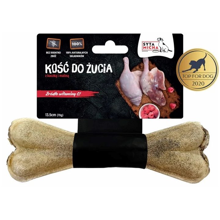 SYTA MICHA Duck with raspberries - a treat for dogs - 13.5 cm