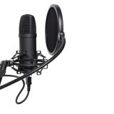 STAGG SUM45 Set - USB microphone set with microphone stand shock mount pop filter and USB cable