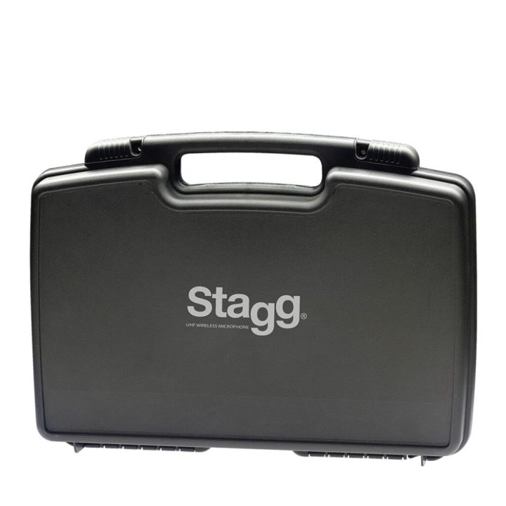 Stagg SUW 50 HH FH EU UHF true diversity wireless headset system with 2 channels Black