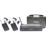 Stagg SUW 50 LL FH EU Wireless UHF system Black