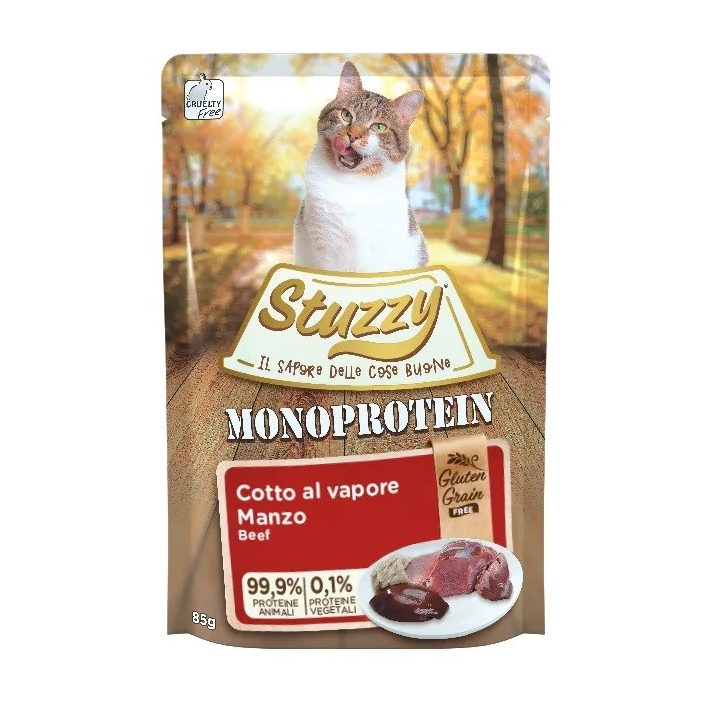 STUZZY Monoprotein Beef - wet cat food - 85 g