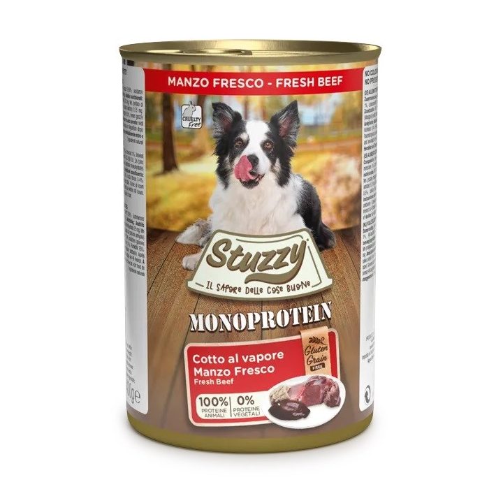 STUZZY Monoprotein Beef - wet dog food - 400 g