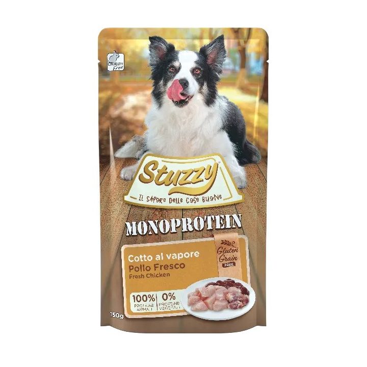 STUZZY Monoprotein Chicken - wet dog food - 150g