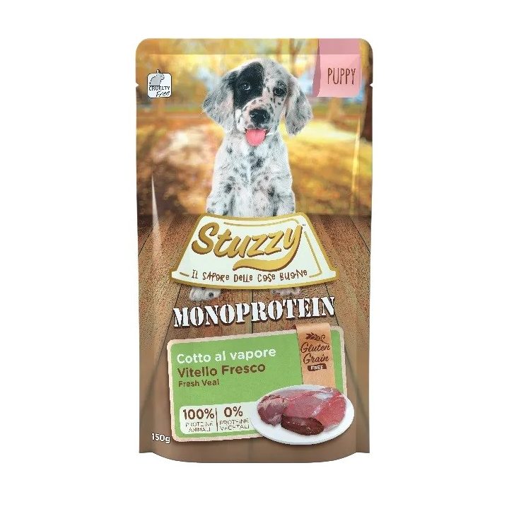 STUZZY Monoprotein Puppy Veal - wet dog food - 150 g