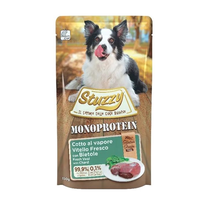 STUZZY Monoprotein Veal with beetroot - wet dog food - 150g