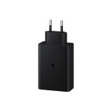 Power charger SAMSUNG Trio EP-T6530 65W PD 1x USB-A 2x USB-C (EP-T6530NBEGEU) Black