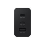 Power charger SAMSUNG Trio EP-T6530 65W PD 1x USB-A 2x USB-C (EP-T6530NBEGEU) Black