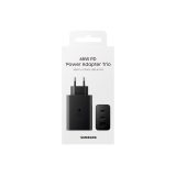 Power charger SAMSUNG Trio EP-T6530 65W PD 1x USB-A 2x USB-C (EP-T6530NBEGEU) Black