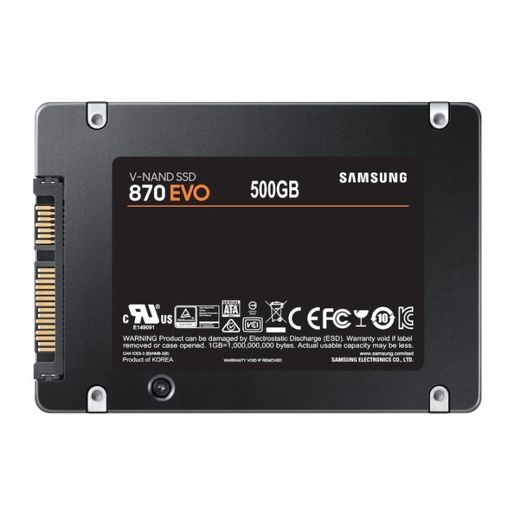 Samsung 870 EVO 2.5 500 GB Serial ATA III V-NAND
