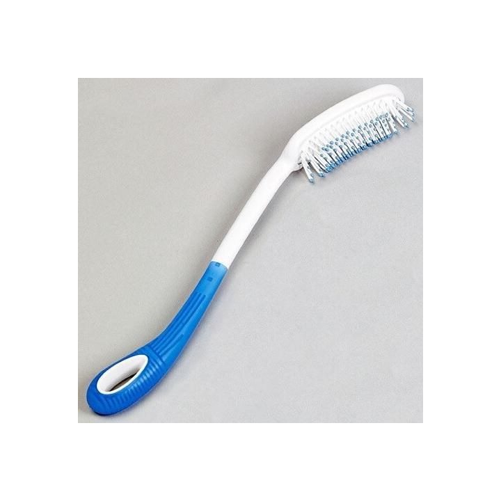 Hairbrush with long handle